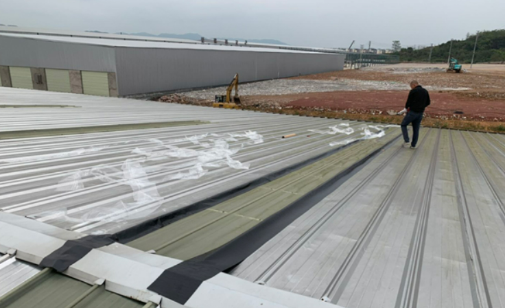 黄石厂房屋面防水维修案例